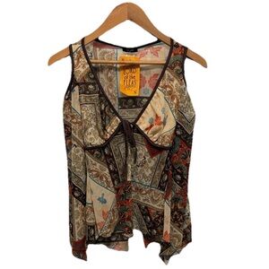 De Age Women’s Y2K Vintage Western Coquette Girl Baby Doll Retro Blouse SMALL‎